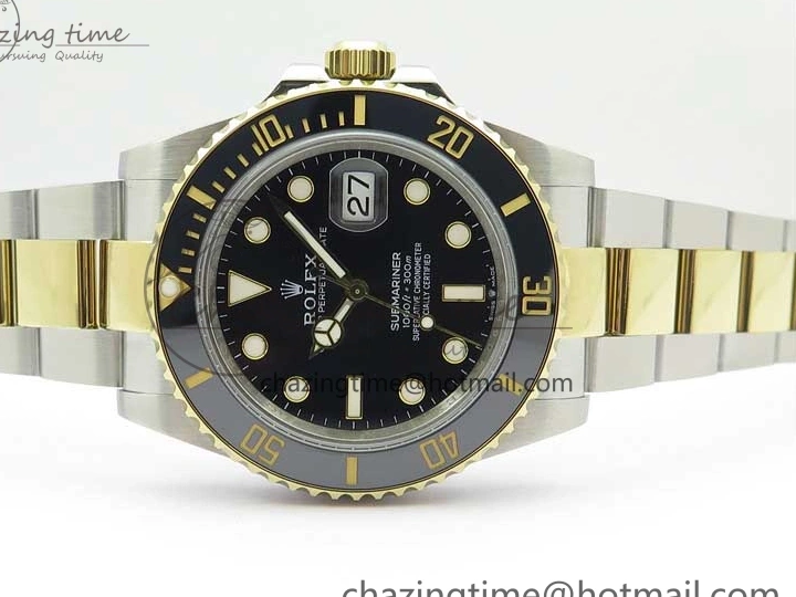 41mm 126613 LN YG Bracelet SS YG Dial Best Black SS Maker BP Edition Submariner on 0226